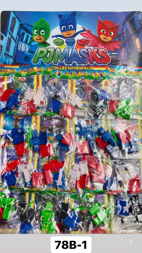 Plancha de legos de pjmasks x24 (78B-1)