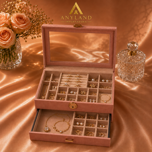 Caja organizadora grande para joyas (78-7)