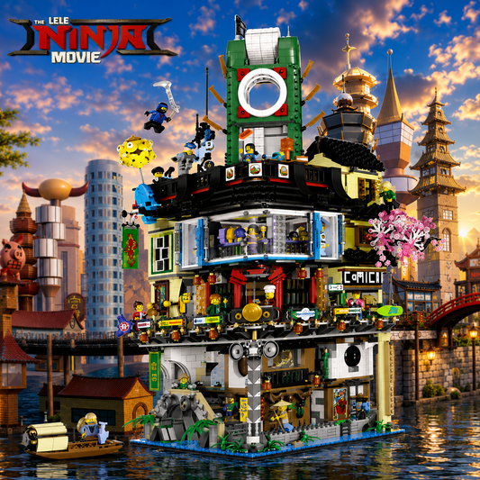 Bloques armables Castillo Ninja 4.867 pcs (888E-15)