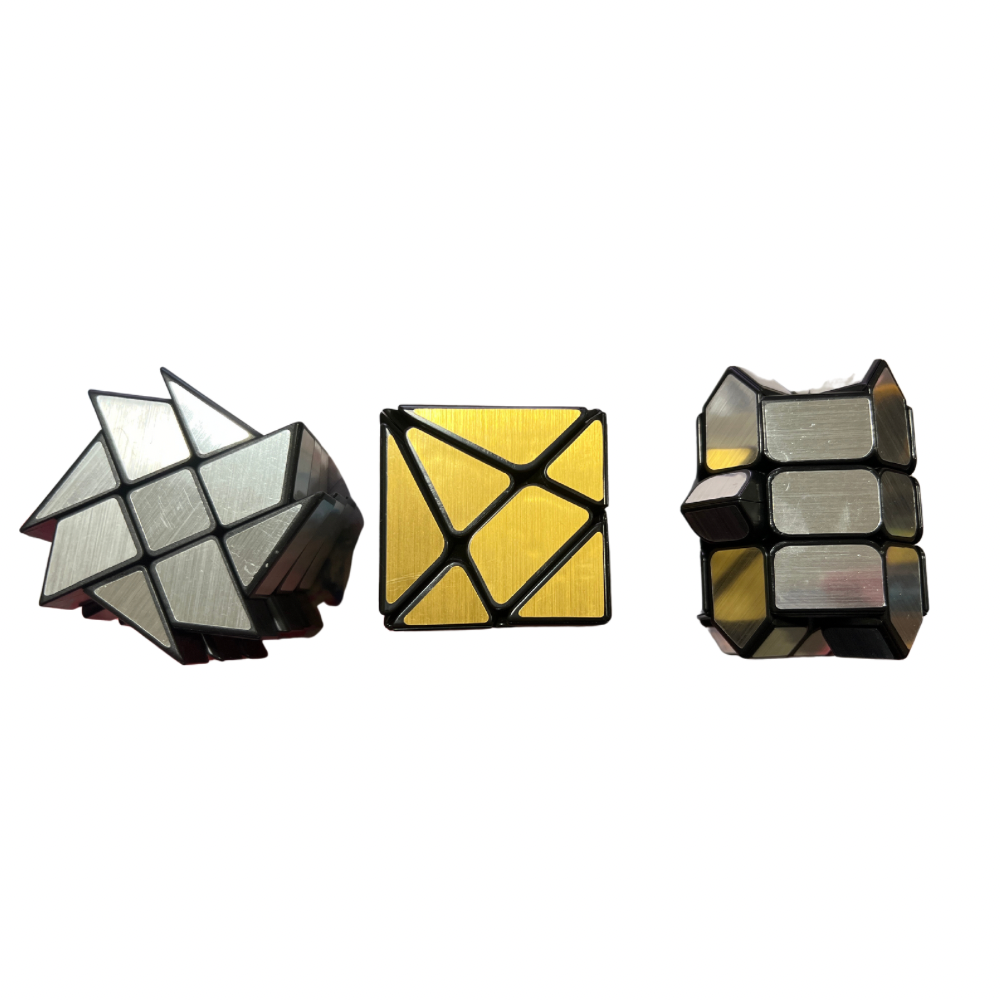 Caja de cubo Rubik x 3 unidades (87-23)