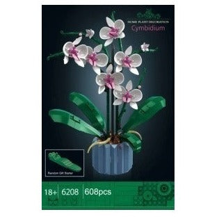 Bloques armables Flores Orquídea Maceta (889-24)