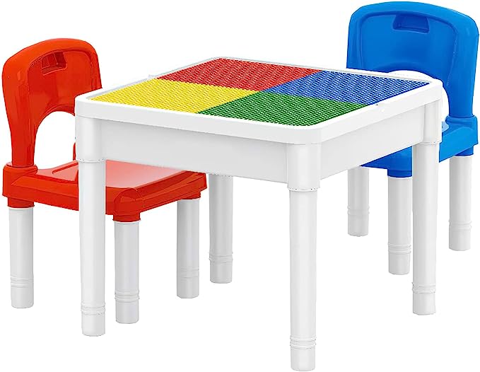 Mesa infantil de bloques armables (888E-9)