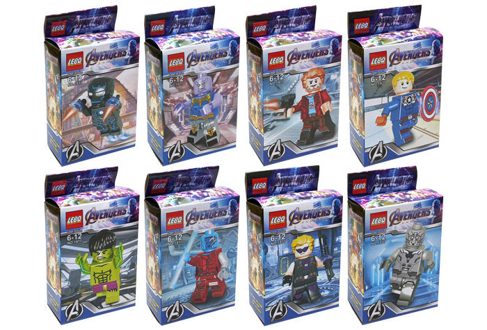 Bloques armables Super Hero x16 (888F-13)