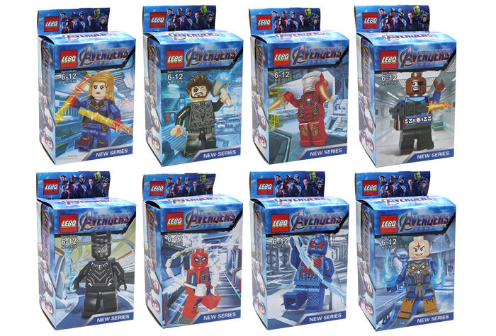 Bloques armables Super Hero x16 (888F-13)