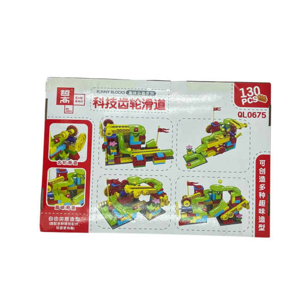 Bloques armables de tobogán (888E-19)