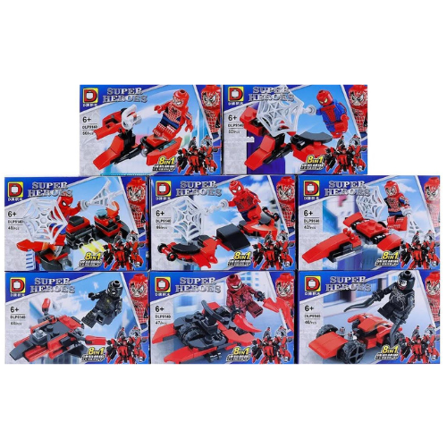 Bloques armables Super Heroes Spider (888C-1)
