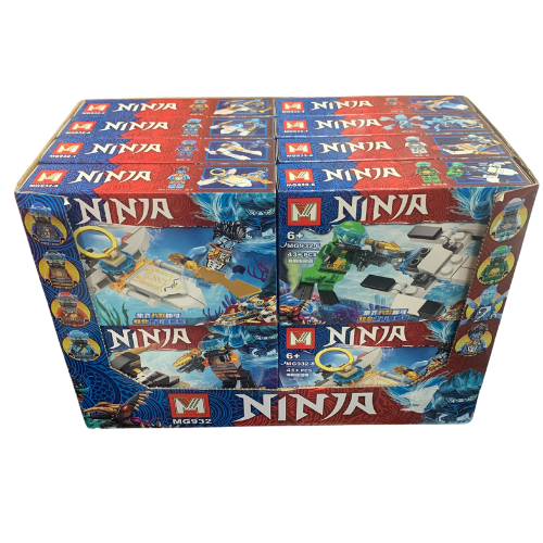Bloques armables Ninja 8en1 x16 (888F-36)
