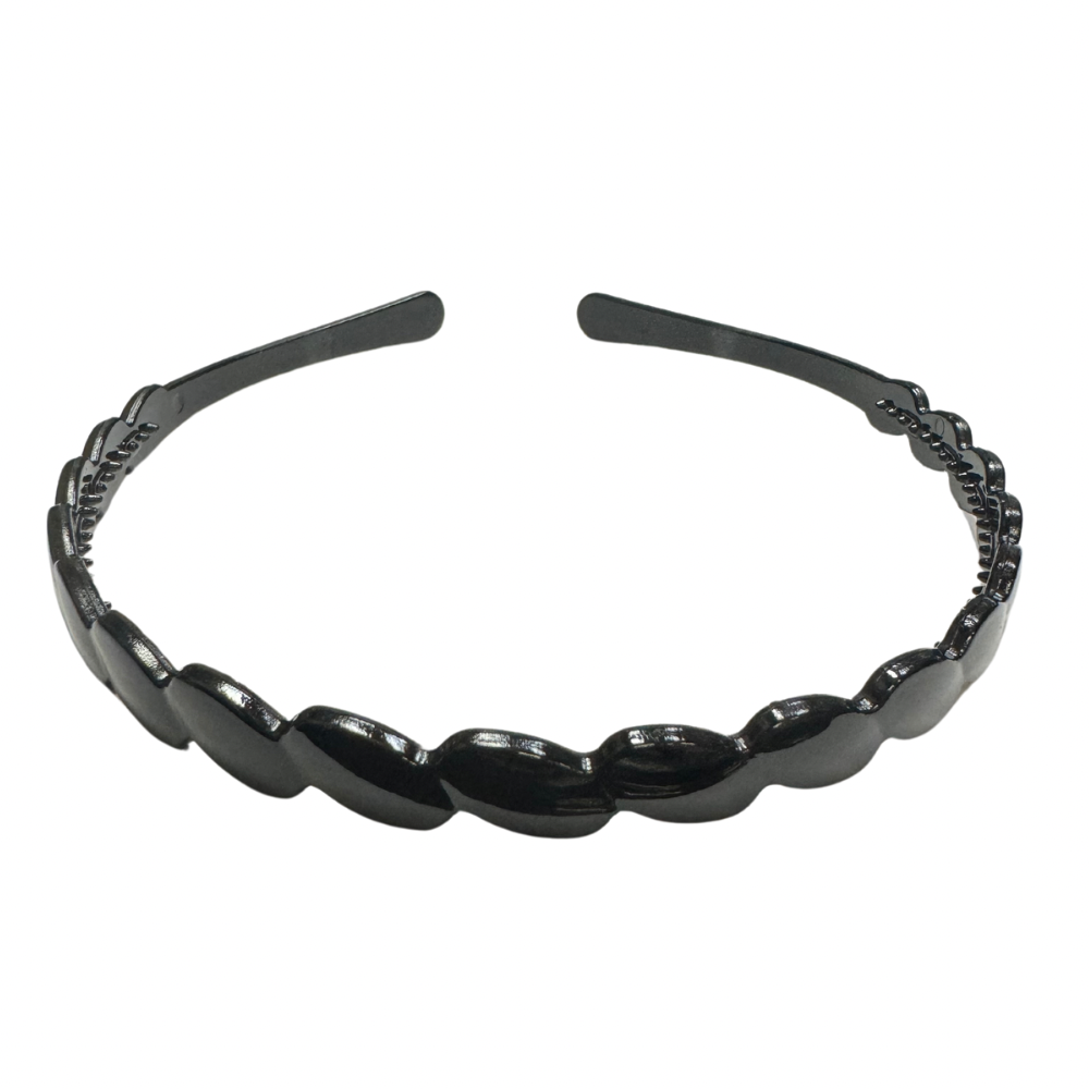 Diademas negras económicas paquete x12 (105-24)