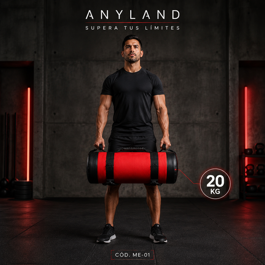 Bolsa de arena 20 KG roja (ME-01)