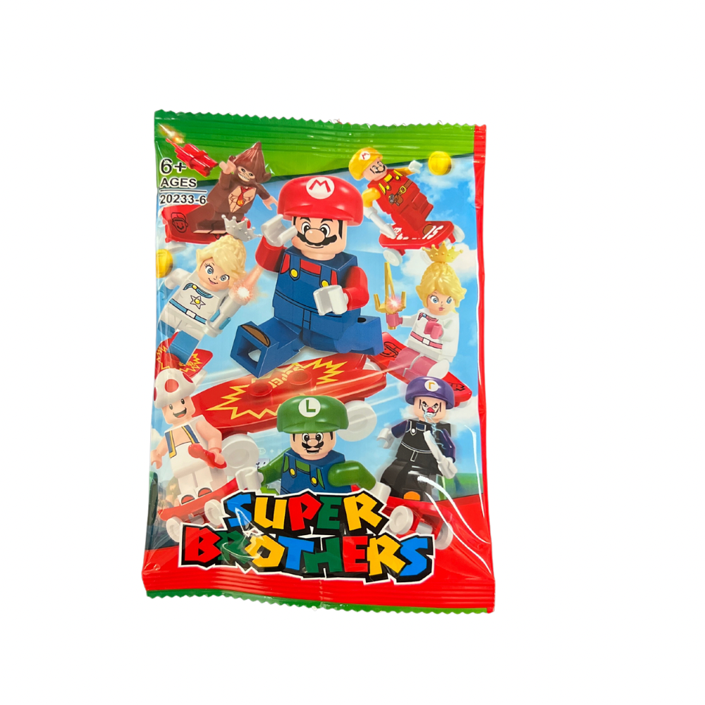 Bloques armables sobres de Super Brothers (888C-94)