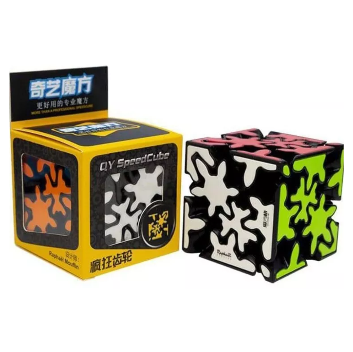 Cubo Rubik Qiyi Crazy Gear Engranajes (71F-3)