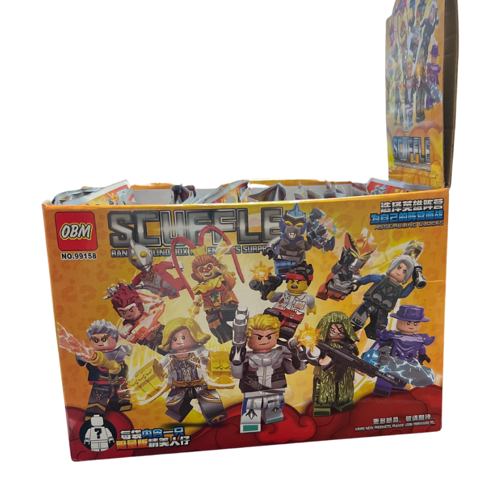 Bloques armables sobres de Scuffle heroes (889-11)