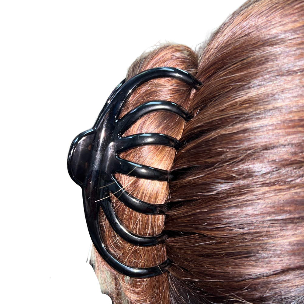 Pinchos negro grande x 12 unidades (4F-35)