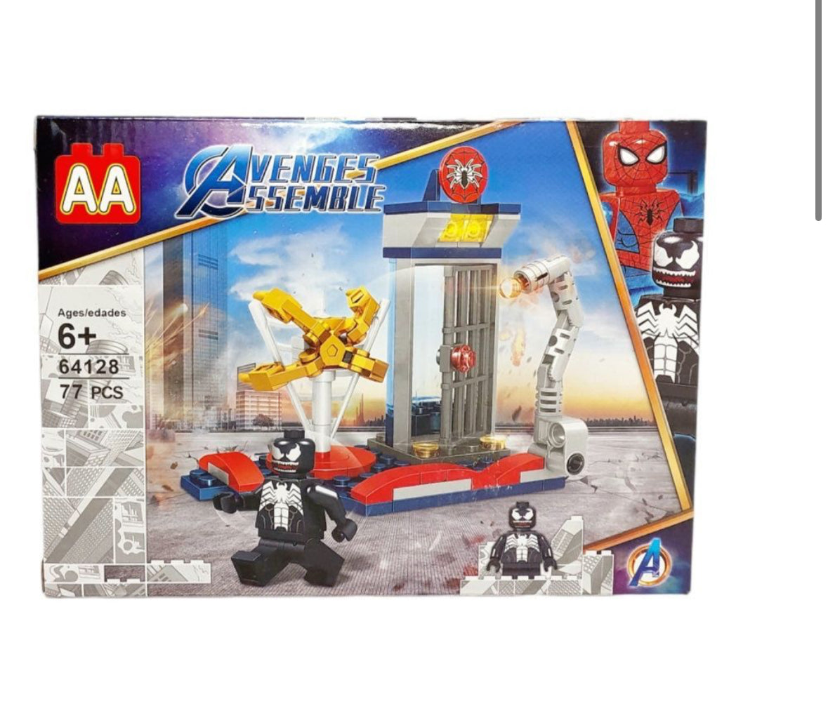 Bloques armables Super Heroes Cx8 4en1 (888C-6)