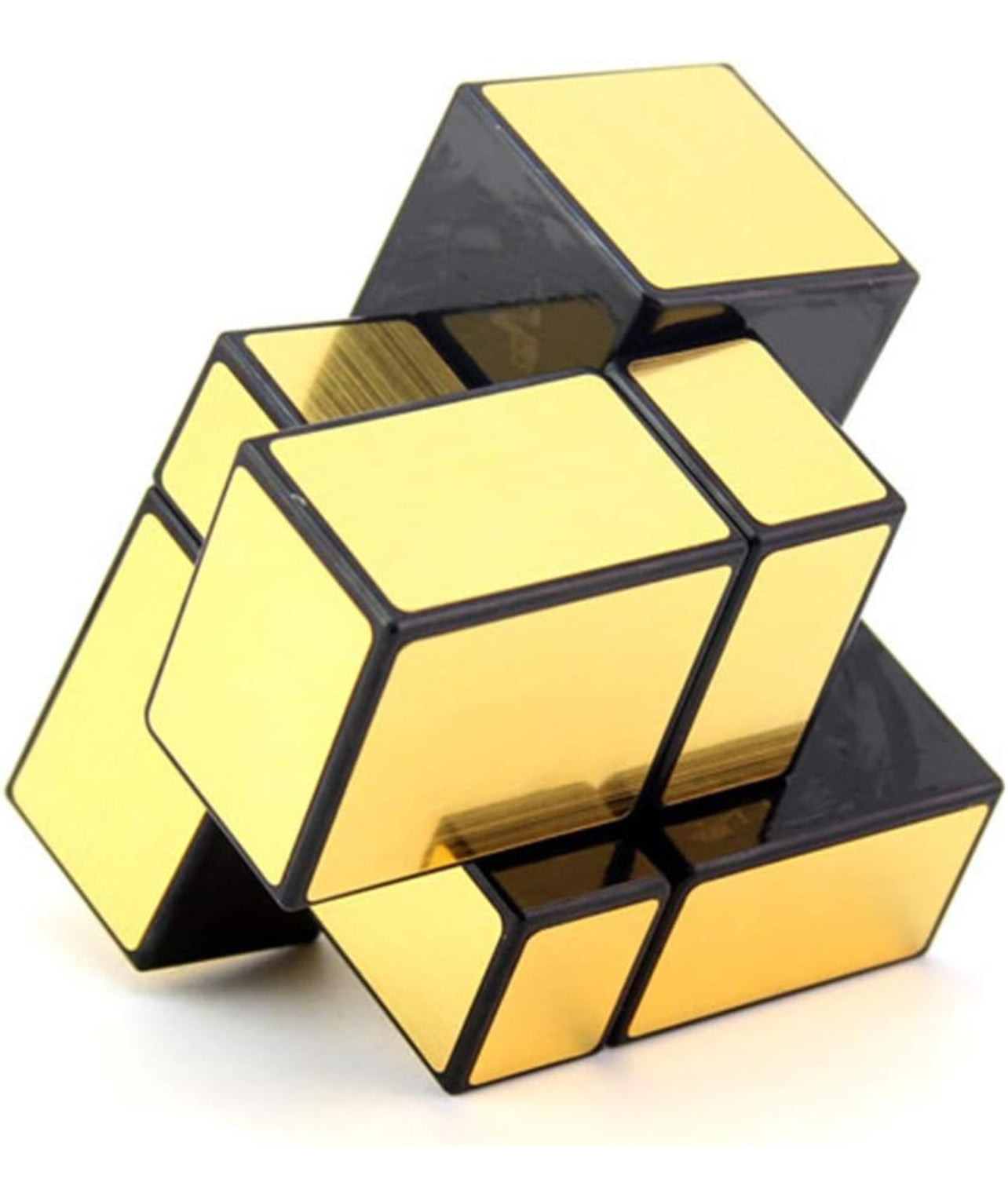Mirror cube 2X2 dorado (71G-78)
