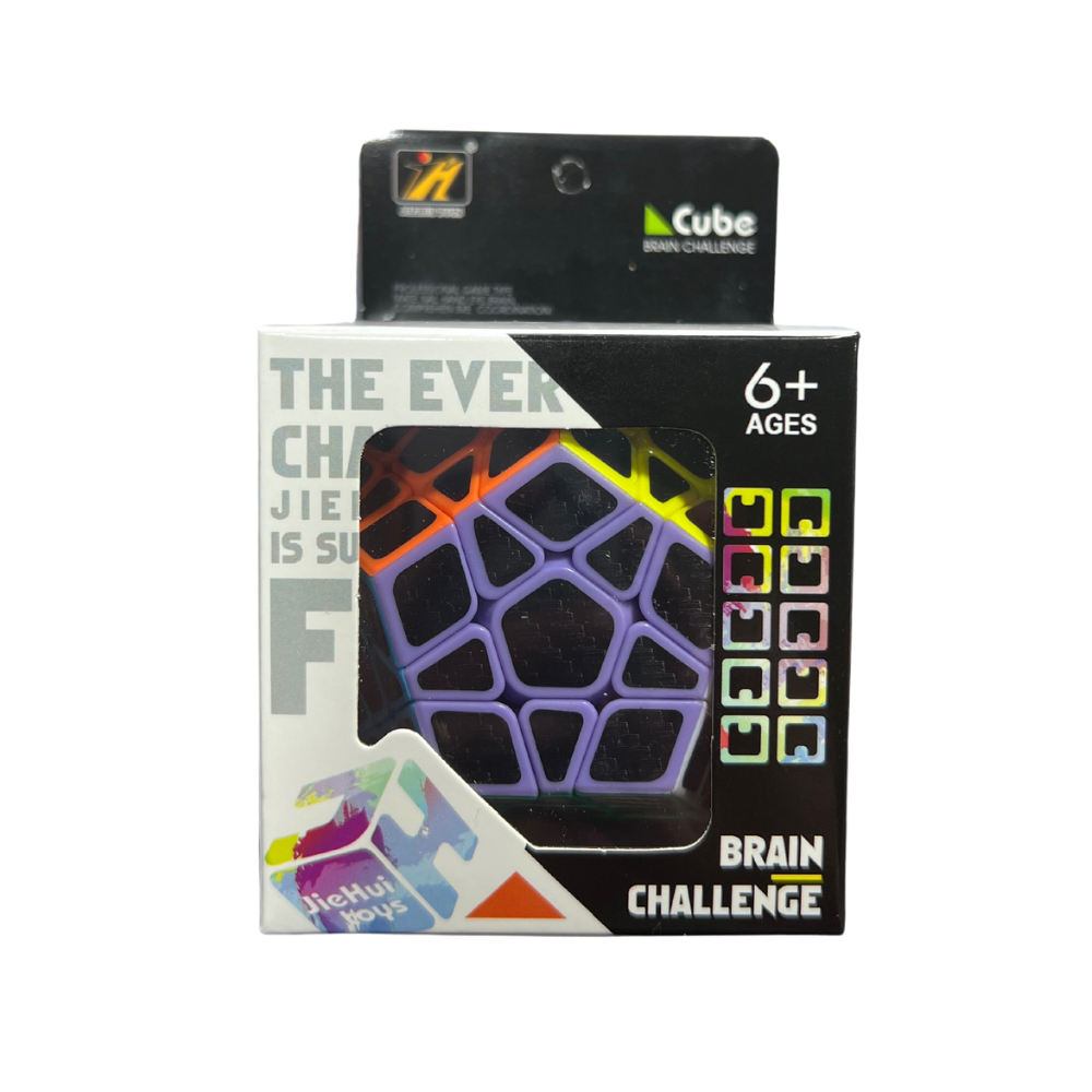 Cubo Rubik 3X3X3 Megaminx Jiehui Fibra de Carbon(71G-70)