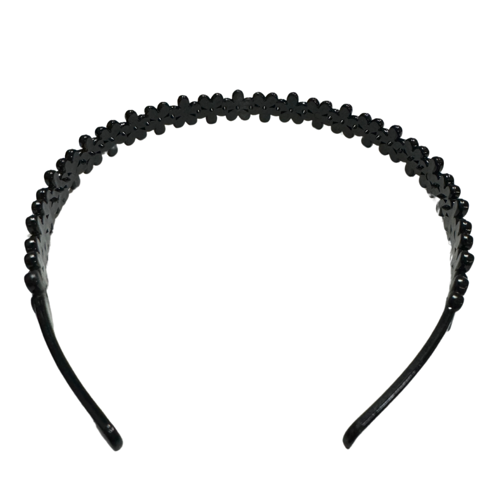 Diademas negras económicas paquete x12 (105-11)