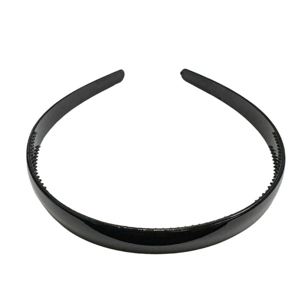 Diademas negras económicas paquete x12 (105-28)