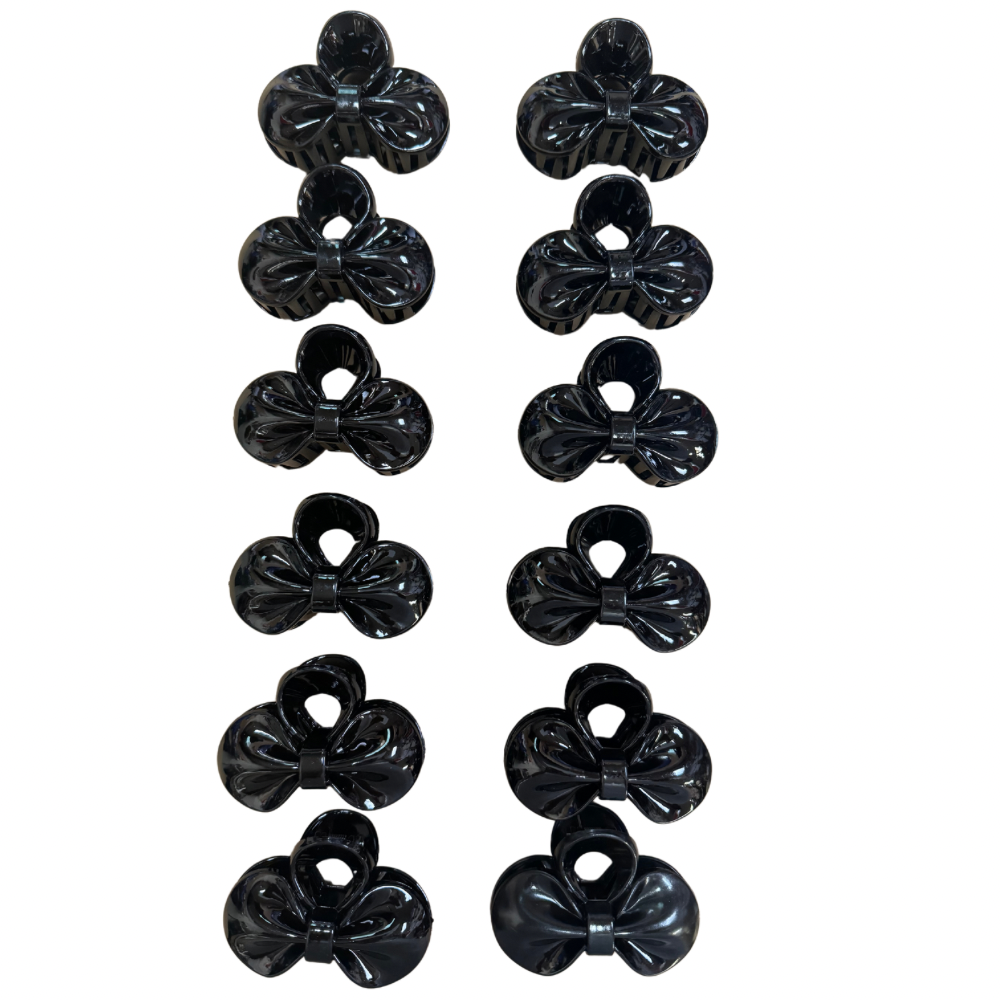 Pinchos negro grande x 12 unidades (4F-9)