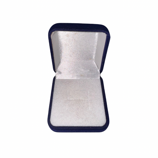 Cajita cuadrada de gamuza para 1 anillo (80C-11-12)