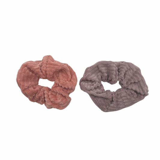 Moños atercipelada en 2 colores X 12 unidades (10B-8)
