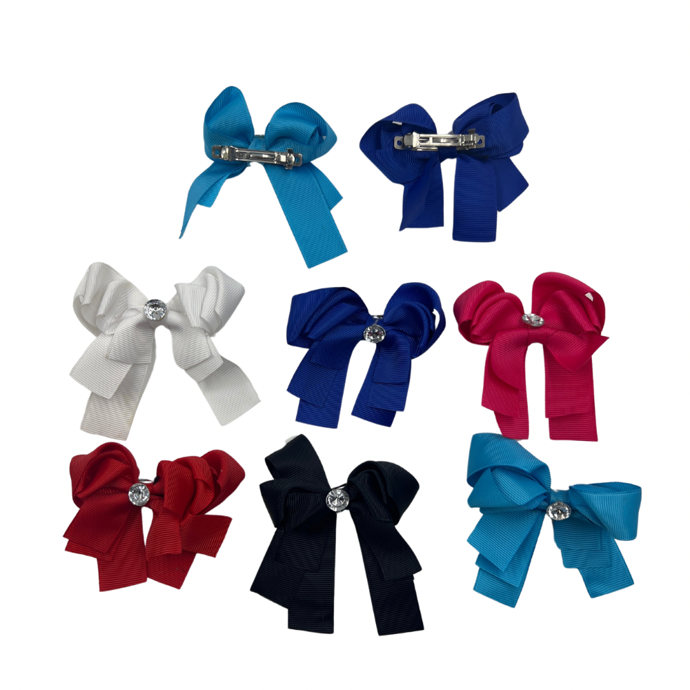 Tira de vincha automatico peq. lazo x12 pares (35-22)