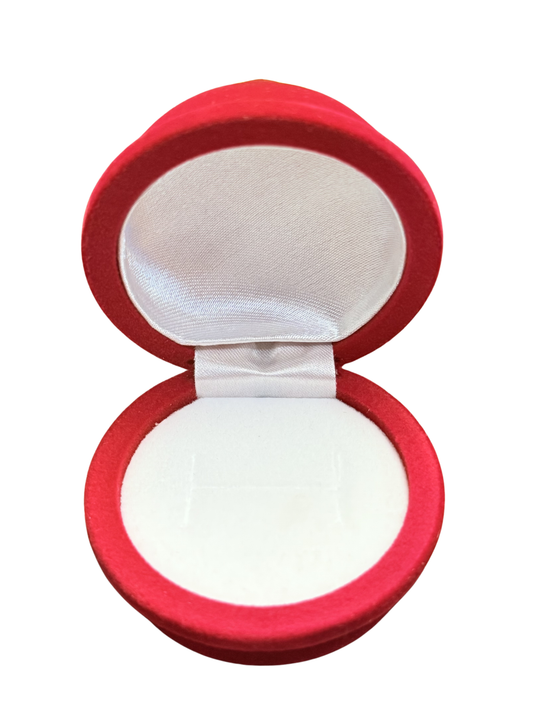 Cajita en forma de perfume de terciopelo p/anillo x24 unidades (80A-13)