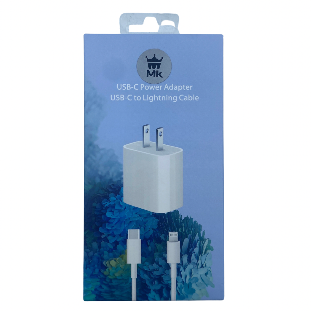 Cargador iPhone USB-C to Lightning de 25W incluye cable, 1m
