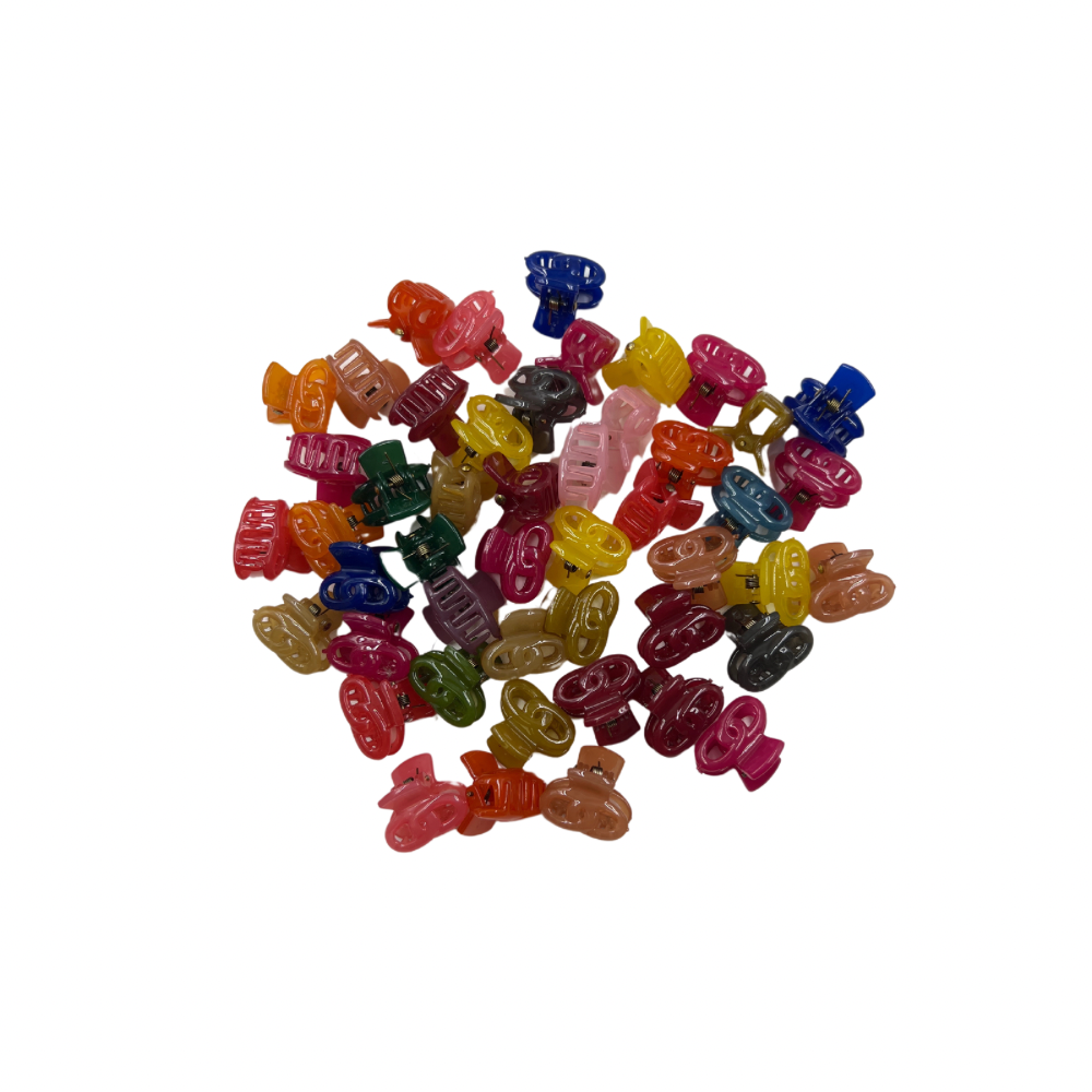 Pinchos piojitos engomados peq. de colores Cx48 unidades (RR-1)
