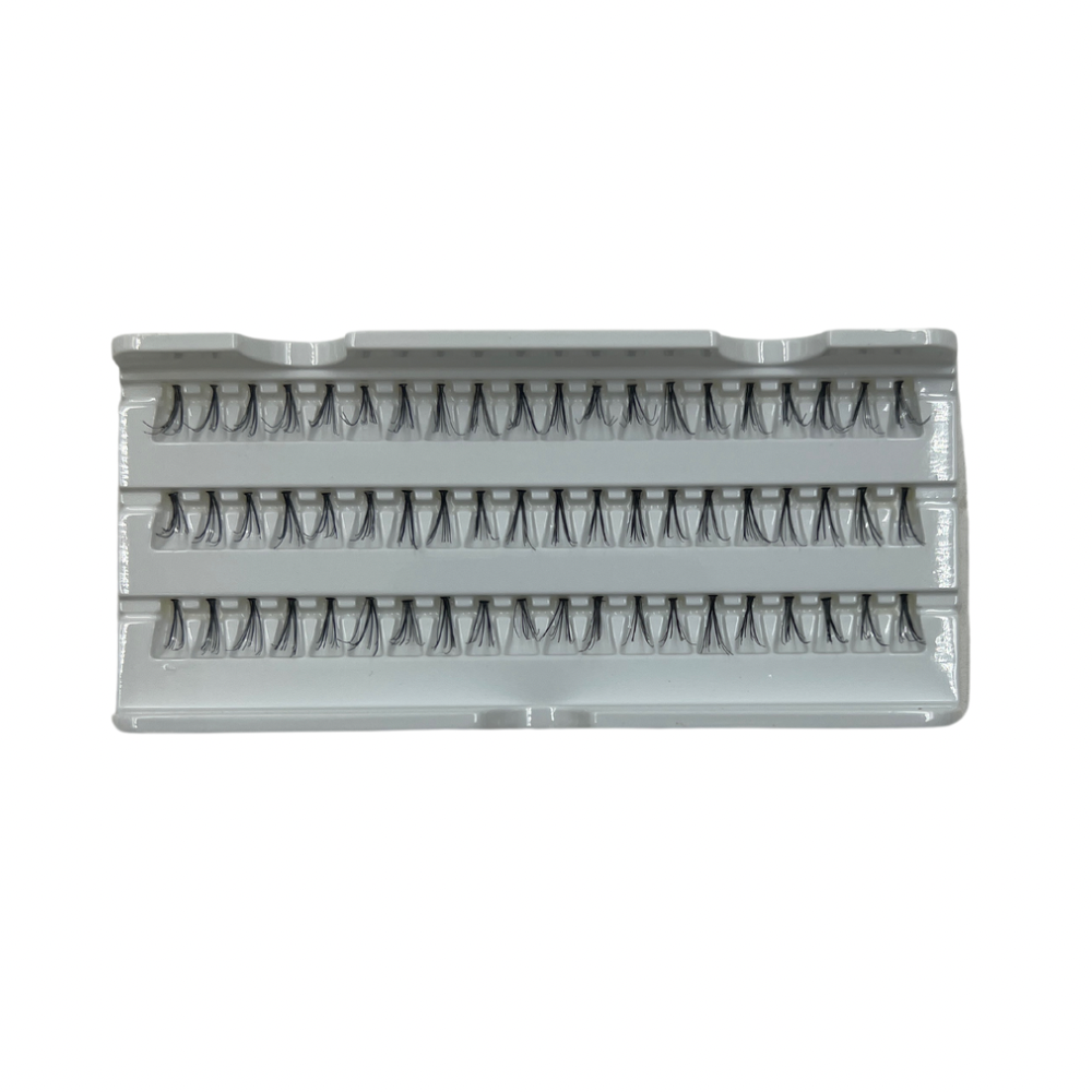 Pestañas postizas individuales 10mm Huda Beauty x 12 unds (6E-1)