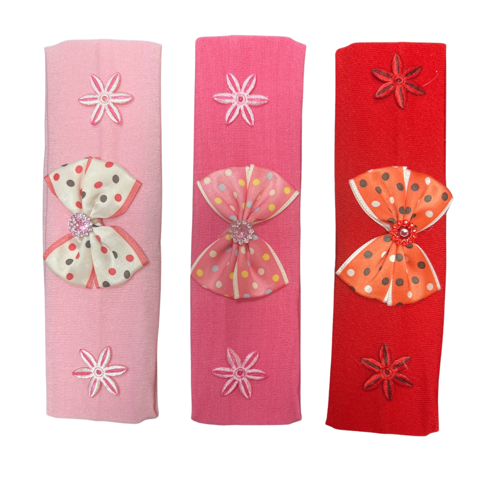 Cintillos de niña paquete x12 (11-7)