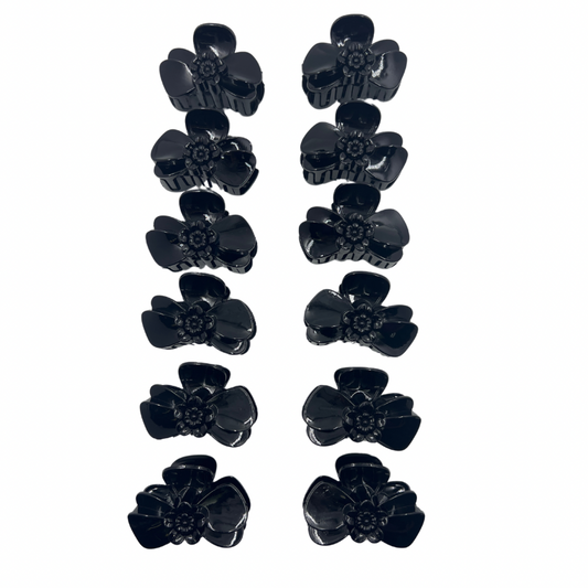 Pinchos negro grande x 12 unidades (4F-15)