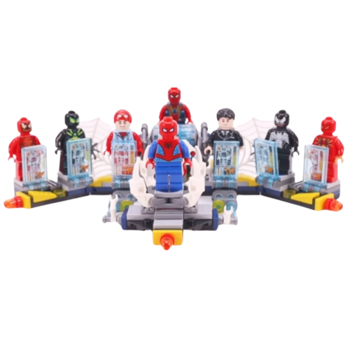 Bloques armables Spider Hero x16 (888C-8)