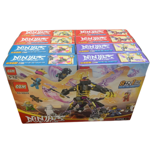 Bloques armables Ninja x16 (888C-27)