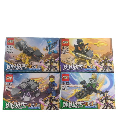 Bloques armables Ninja x16 (888C-27)
