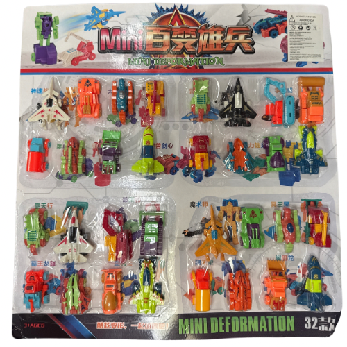 Plancha de transformes peq. surtido x32 (87-14)