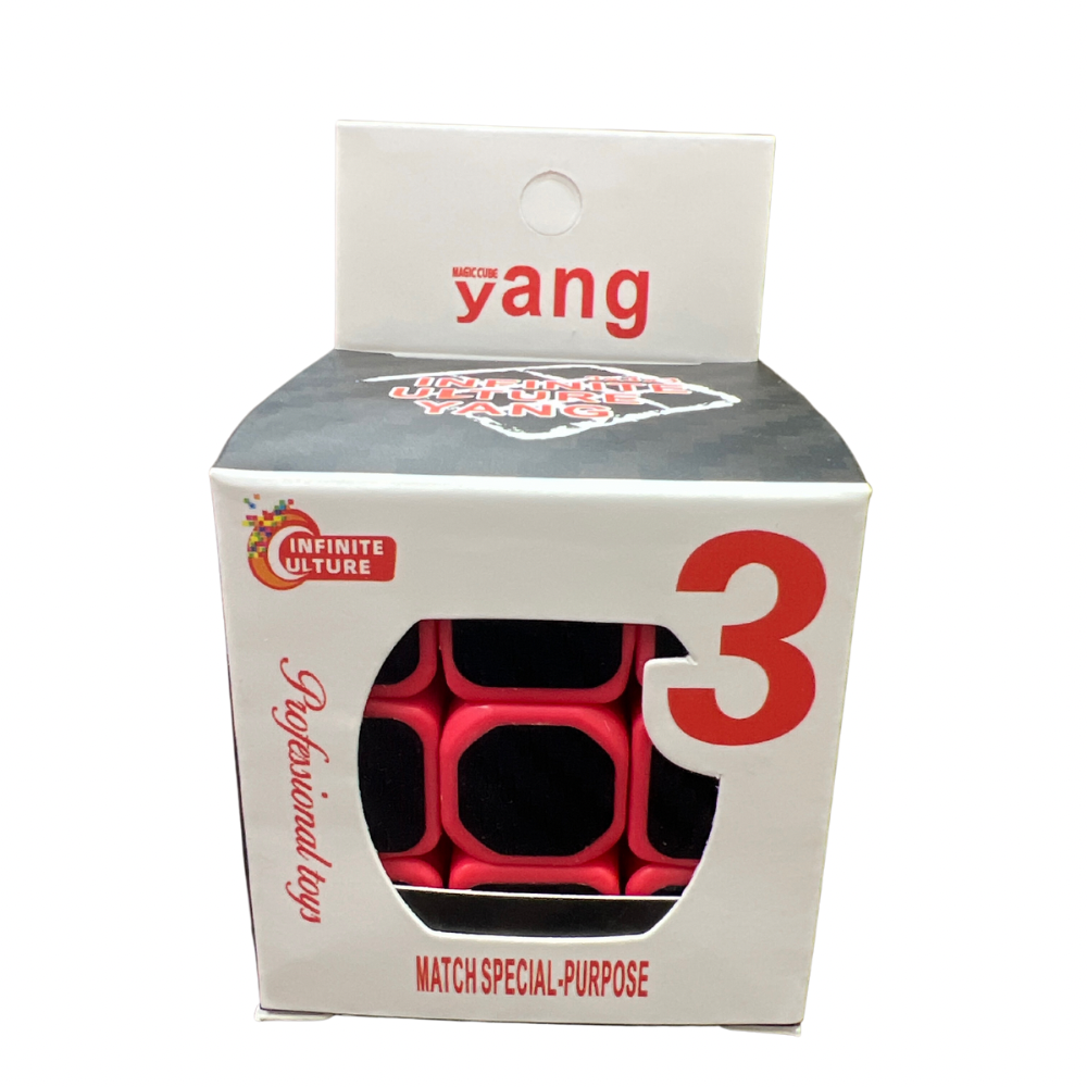 Cubo Rubik 3x3 fibra de carbono Yang (71G-55)