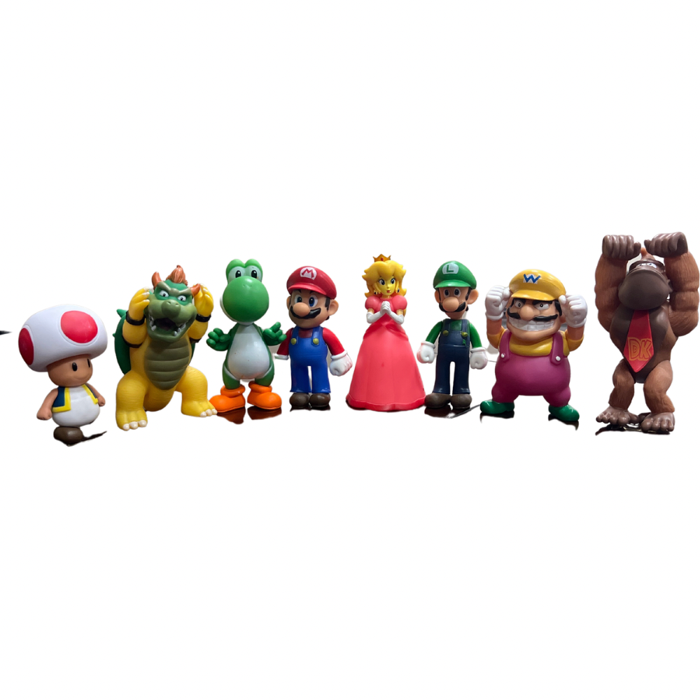 Muñecos en set x 8 unid. (889-89)