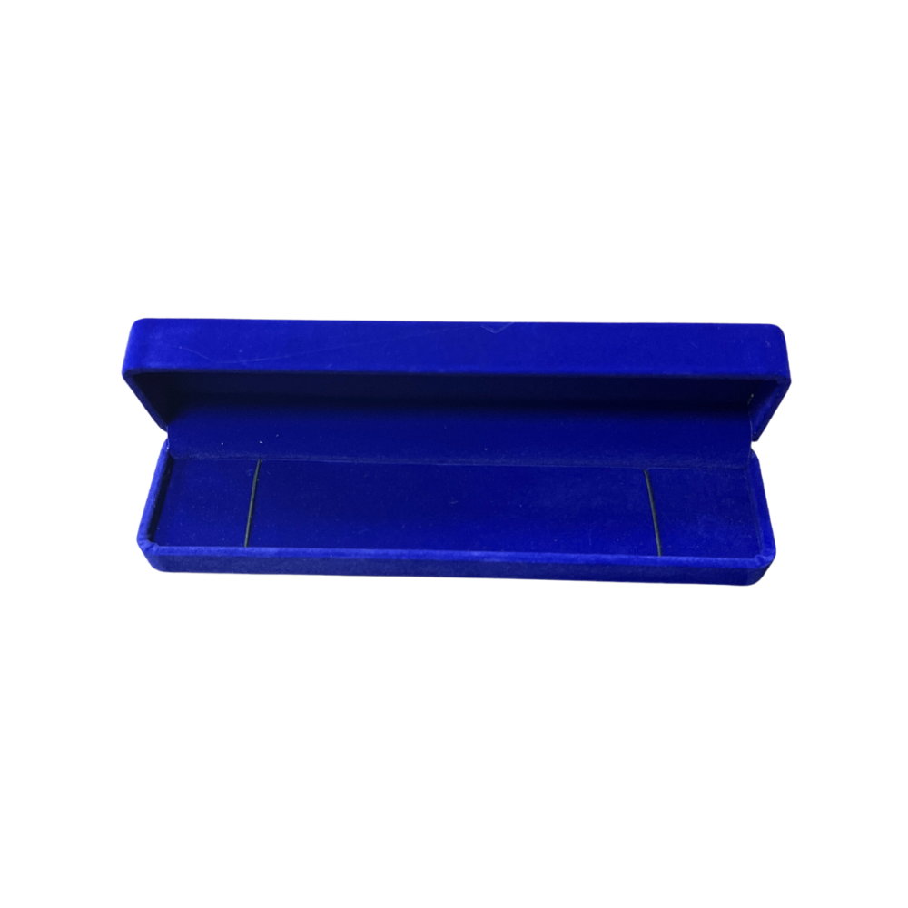 Caja de terciopelo rectangular para pulsera y reloj x 6 unidades (80C-92-92R-92A)