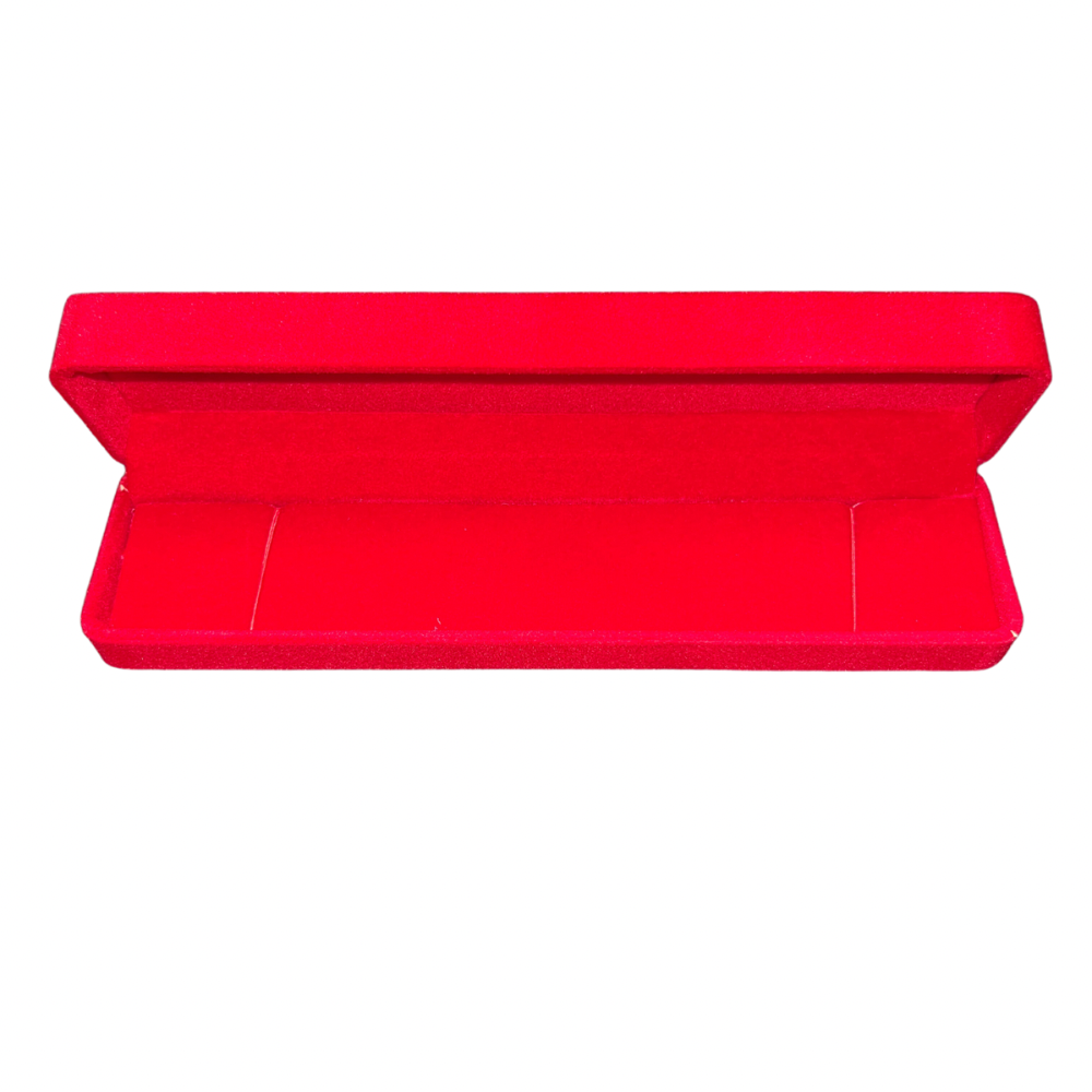 Caja de terciopelo rectangular para pulsera y reloj x 6 unidades (80C-92-92R-92A)