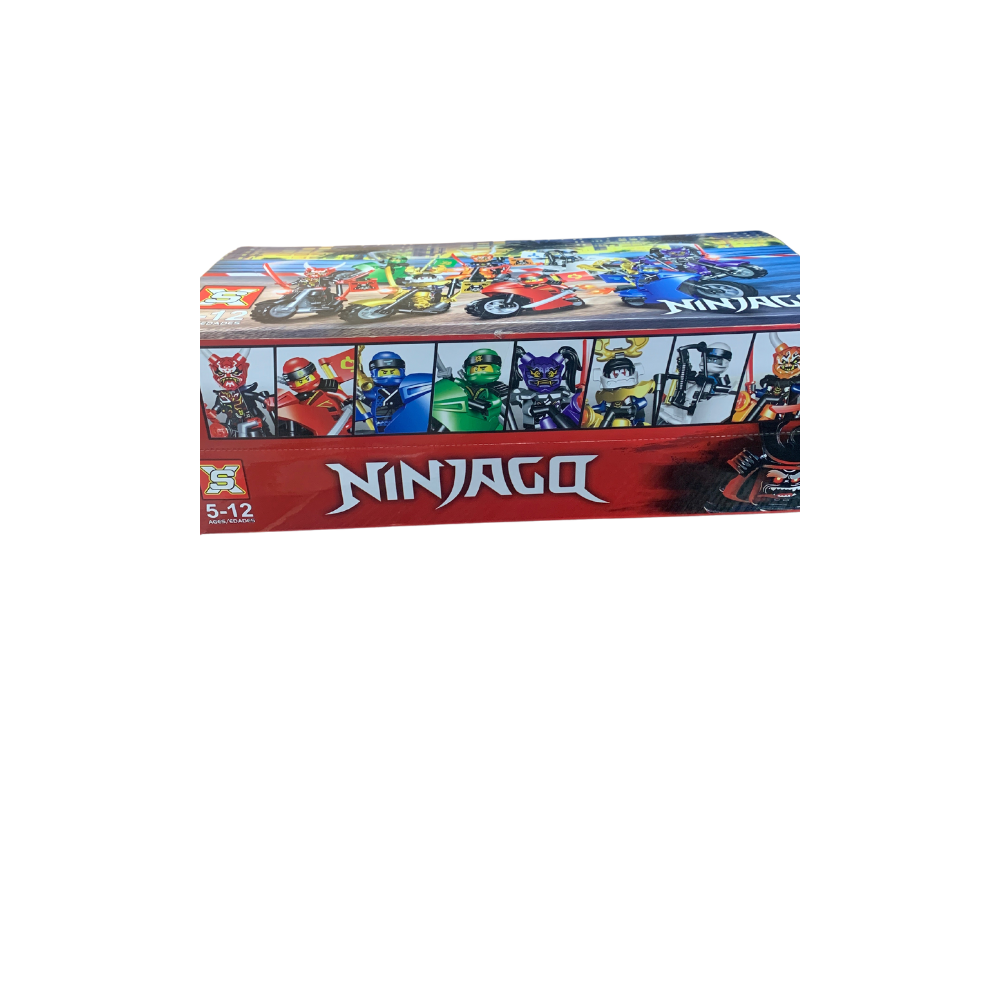 Bloques armables Ninja 8 Modelos x16 (88C-2)