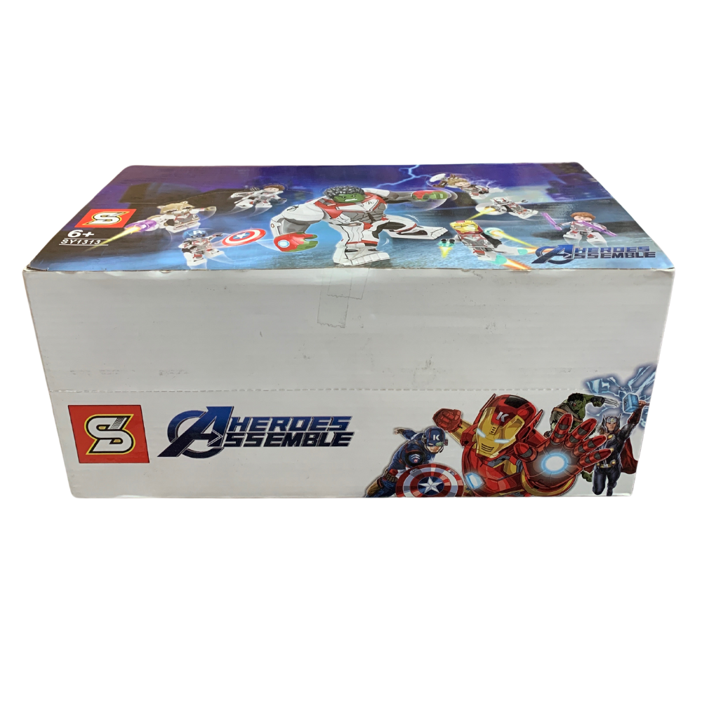 Bloques armables Heroes ssemble 16 modelos (L888-65)