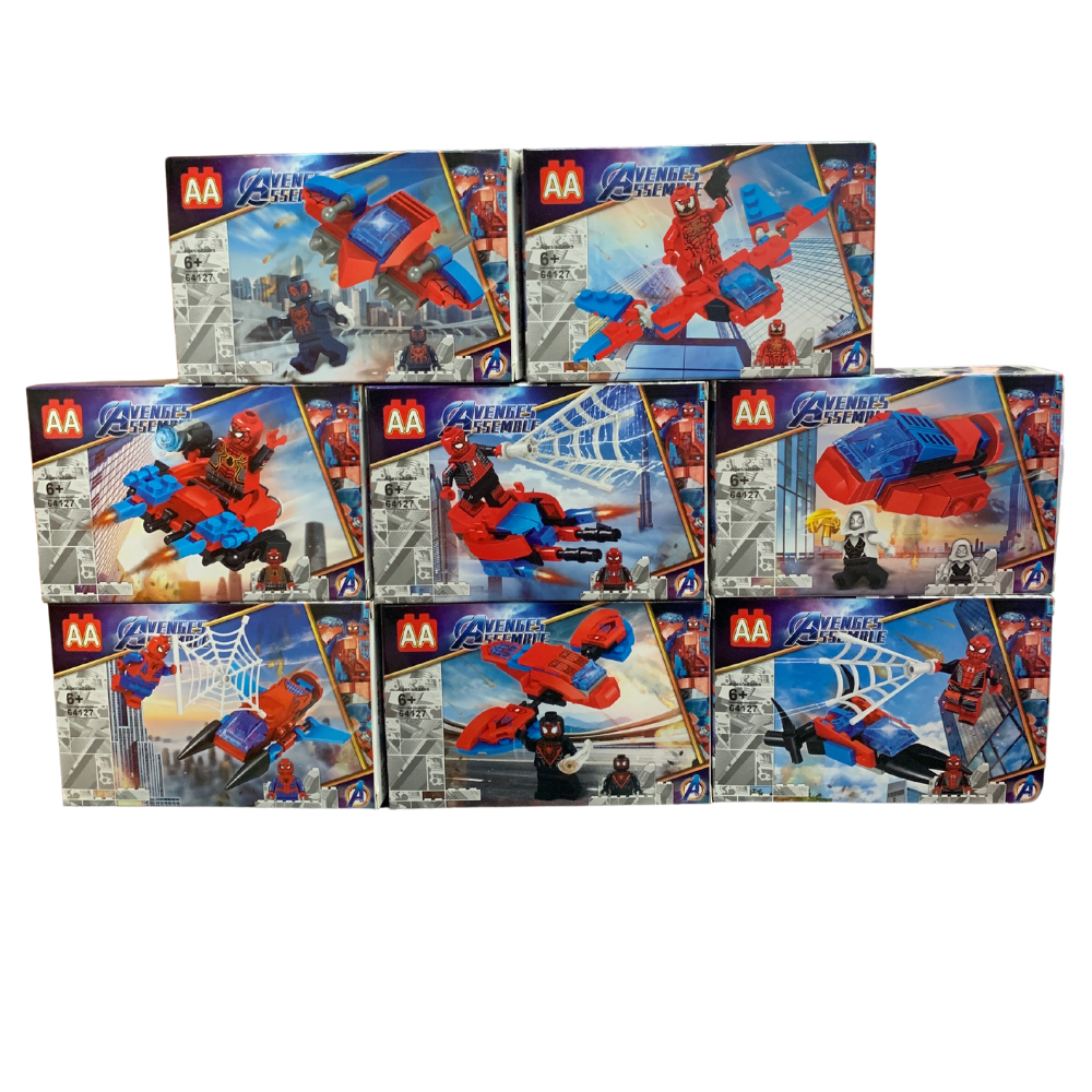 Copia de Bloques armables Heroes ssemble 8en1 x16 (888C-7)