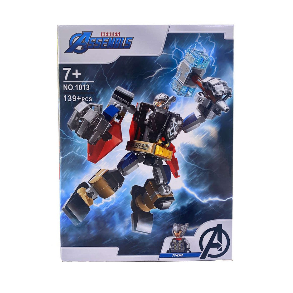 Bloques armables Heroes (888C-31)