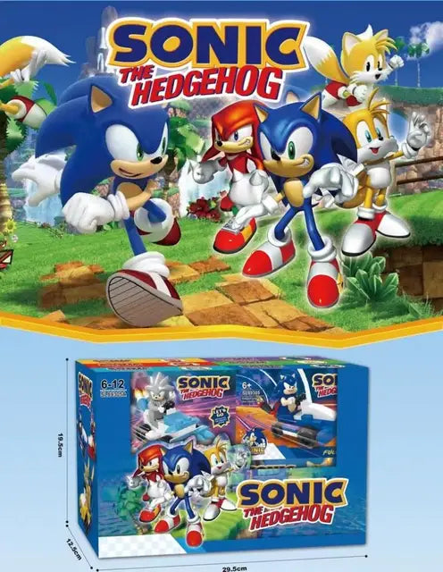 Bloques armables Sonic x12 (888C-45)