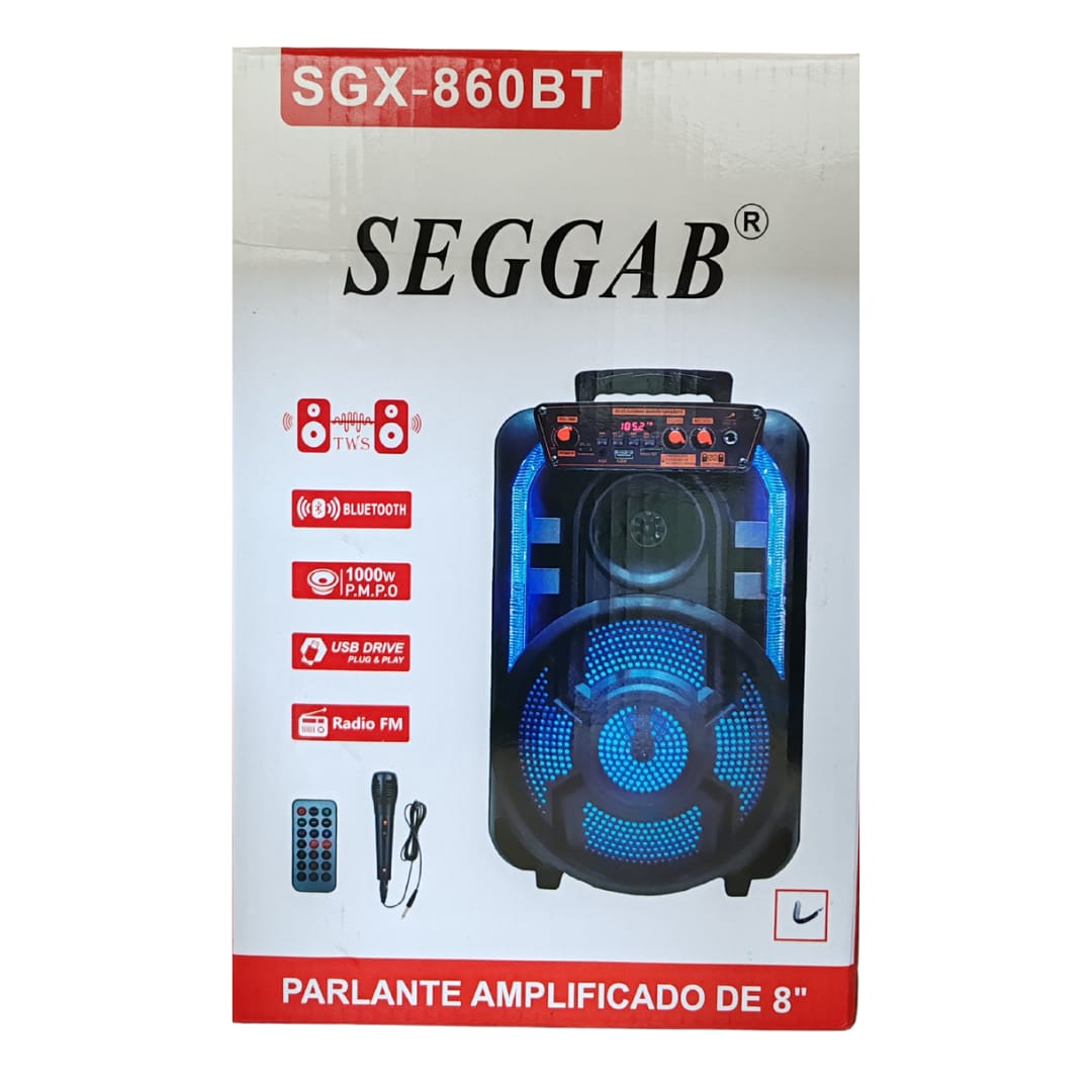 Parlante Seggab (SGX-860BT)