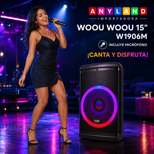 Parlante Woou Woou 15" (W1906M)