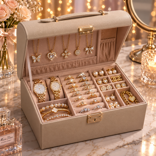 Caja organizadora grande para joyas (78-14)