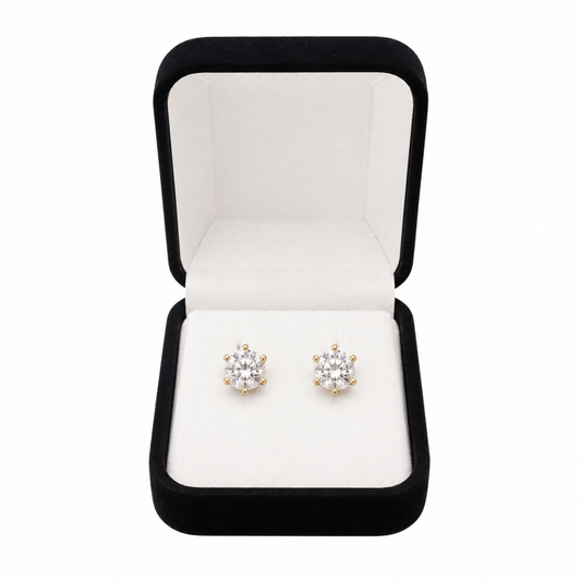 CAJITA DE ARETES GAMUZA DOCENA X12 (80B-22)