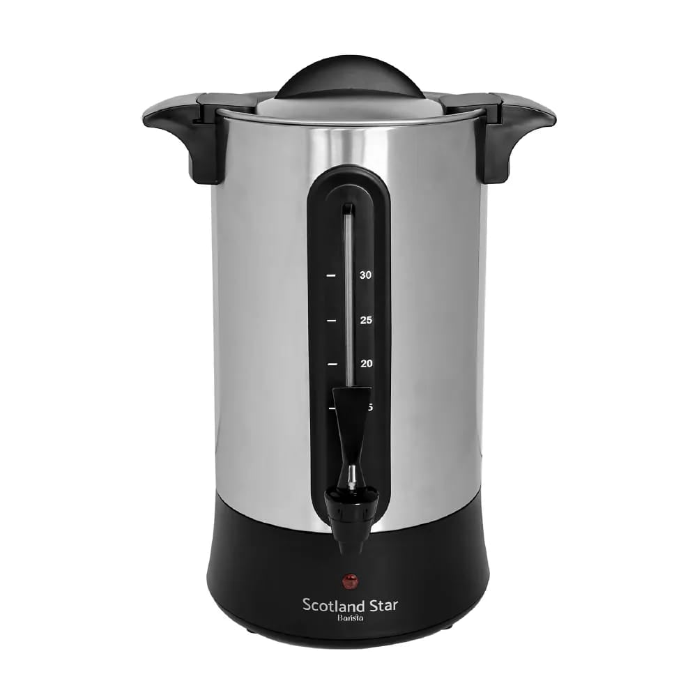 Dispensador de Café de 30 Tazas de Acero Inoxidable Scotland Star (SS-CM02)
